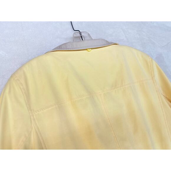 Yellow Womens XL Jacket Spring Parka Buttery Soft Microfiber by FS Limited - Picture 11 of 16